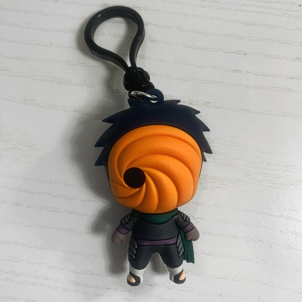 Anime tobi madara keychain key holder